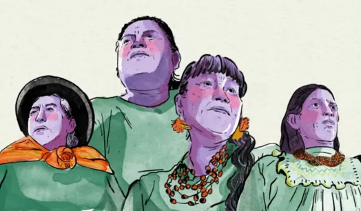VOCES. Lideresas indígenas que defienden sus territorios, a la niñez y su cultura también son víctimas de acoso, discriminación y criminalización.