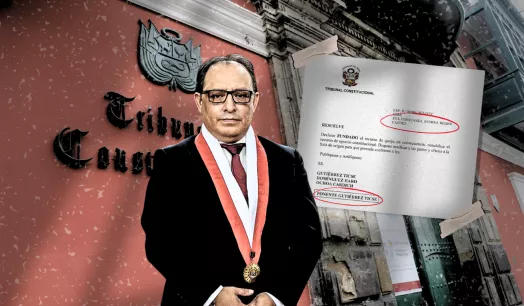 VÍNCULO. En el 2018, Gustavo Gutiérrez fue abogado de la arquitecta Eva Remar Castro. 