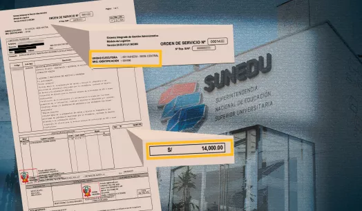 VÍNCULOS. La actual gestión de la Sunedu cumplió dos años, tiempo en el que se ha identificado cuestionadas designaciones y contrataciones.