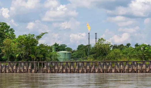 YASUNI. En 2023, un referéndum histórico determinó el fin de la actividad petrolera en este parque nacional de Ecuador, pero hasta ahora el gobierno no cesa en las operaciones.