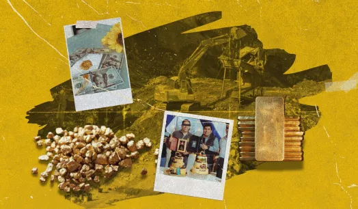 ALIANZAS. En San Ignacio, provincia fronteriza con Ecuador, familias locales, actores ecuatorianos, policías y empresas mineras formales están bajo investigación por minería ilegal.