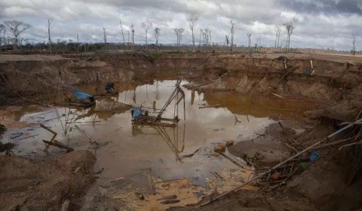 DAÑO. Perú tiene cuencas compartidas con otros países que están siendo afectadas, especialmente en zonas como Madre de Dios.