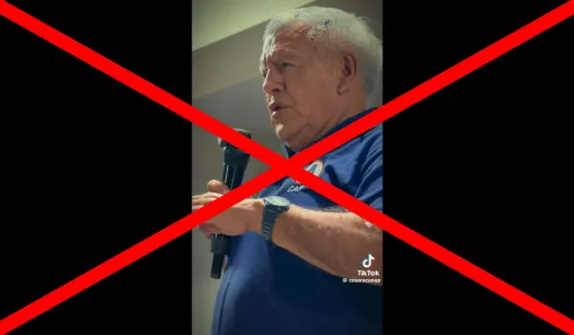Es falsa la versión difundida por César Acuña acerca de que fue el gobernador que más invirtió en seguridad ciudadana