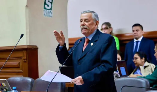 NEXO. Fernando Rospigliosi, presidente del Congreso, recibió apoyo financiero de organizaciones de usuarios de armas de fuego. 