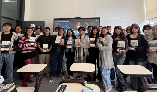 LECTURAS. Campaña “Forjando Lectores” con alumnos de la Universidad Nacional Mayor de San Marcos (UNMSM).