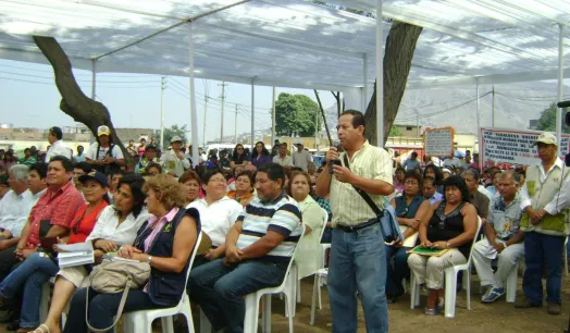 ASISTENCIA. Más de 2,5 millones de adultos en el Perú han acudido a una reunión de presupuesto participativo. 