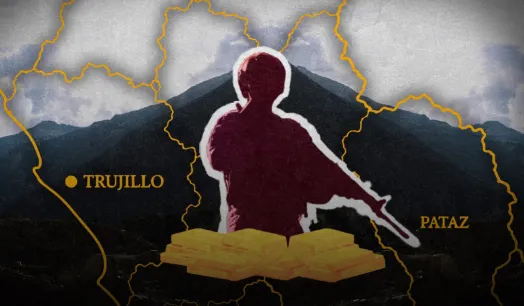 DOMINIO. Más de 20 grupos criminales operan en la provincia minera de Pataz, entre ellos organizaciones con hasta tres décadas de trayectoria delictiva, como Los Pulpos. 