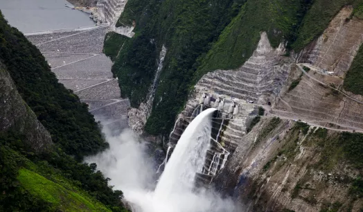 Central Hidroeléctrica de Chaglla (Huánuco)