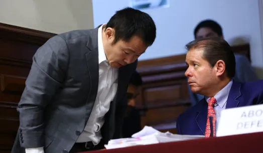 SUSPENDIDO. Los parlamentarios Kenji Fujimori, Guillermo Bocangel y Bienvenido Ramírez se abstuvieron de votar a favor de la vacancia del expresidente Kuczynski.