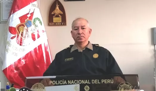 JEFE. EL general PNP Carlos Guillén encabeza la dirección de la Policía especializada en lavado de dinero, a cargo de pesquisas contra el crimen organizado, narcotráfico y minería ilegal.