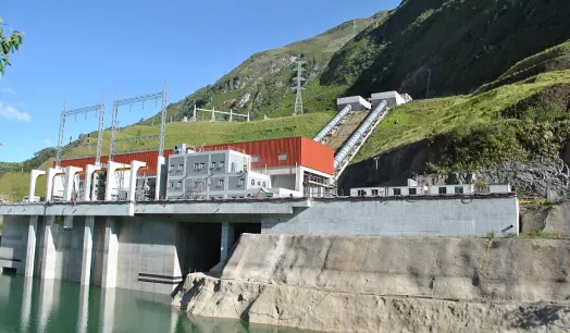 HIDROELÉCTRICA. La central hidroeléctrica Chaglla, iniciada por Odebrecht y hoy propiedad del Consorcio Huallaga Holding Company Limited, es la tercera más grande del Perú.