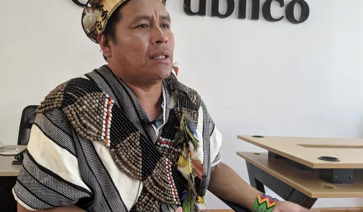 EL PRIMERO. Daniel Ríos es el primer alcalde electo por cuatro años del distrito cusqueño de Megantoni, que en el año 2018 recibió más de S/294 millones del canon gasífero por el proyecto Camisea.