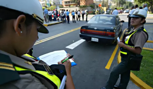 MULTAS. Más de S/8 mil soles en papeletas registran los candidatos a la alcaldía de Lima, ciudad con cerca de 50 mil accidentes vehiculares solo el año pasado. 