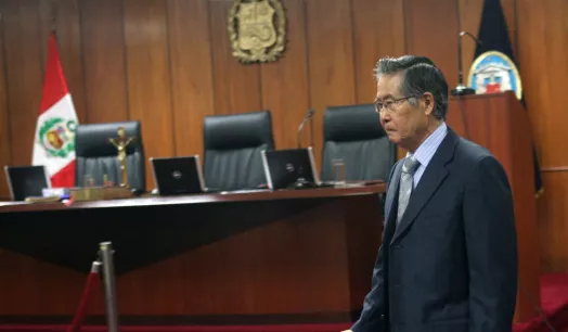 RÉGIMEN. Alberto Fujimori gobernó el Perú entre 1990 y el 2000.