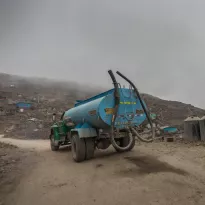 EL AGUA MÁS CARA. Los vecinos Virgen de Lourdes pagan hasta 10 veces más por el metro cúbico de agua que los limeños con acceso a la red de Sedapal.