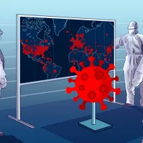 PANDEMIA. Grupos económicos de EE.UU., China y Suiza son los principales favorecidos con la demanda global por sus kits para detectar al virus.