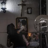 LUTO. La familia entera queda huérfana tras estos crímenes. No hay sentencia que lo repare.