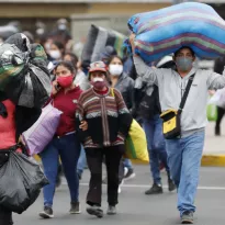 CRISIS. Cuatro de cada diez peruanos perdieron sus fuentes de ingresos al cierre de junio.