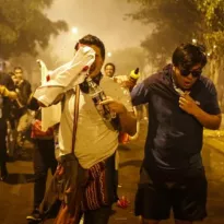 SECUELAS. Los hechos de violencia han dejado secuelas psicológicas en algunos jóvenes que estuvieron en primera línea.