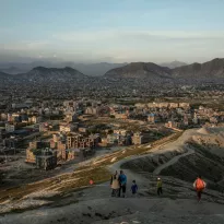 TENSIÓN. Kabul, capital de Afganistán. El presidente de EE.UU., Joe Biden, anunció una retirada completa de las tropas estadounidenses para el 11 de setiembre.