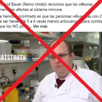 MANIPULACIÓN. Versión que circula en redes saca de contexto declaraciones de científico británico.