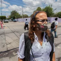 LUCHAS. “Realmente son pocas las oportunidades que tenemos las mujeres trans de tener un trabajo digno”, dice Angy.