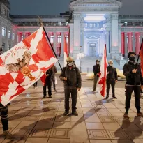 MARCHAS. Diferentes grupos organizados y autoproclamados de derecha invocan el quiebre del orden constitucional en Perú.