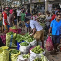 SIN LO BÁSICO. Sri Lanka se está quedando sin combustible, comida y suministros médicos.
