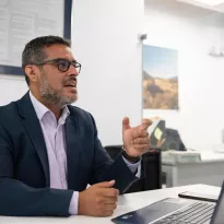 REPRESENTANTE. Daniel Sánchez Velásquez es el coordinador del proyecto Empresas y Derechos Humanos del PNUD en Perú. 