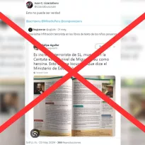 Es falsa la versión compartida por congresista Lizarzaburu sobre que un deudo de La Cantuta es terrorista 