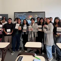 LECTURAS. Campaña “Forjando Lectores” con alumnos de la Universidad Nacional Mayor de San Marcos (UNMSM).