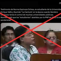 Es falso que las víctimas de los casos Barrios Altos y La Cantuta formaran parte del grupo terrorista Sendero Luminoso