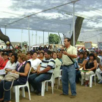 ASISTENCIA. Más de 2,5 millones de adultos en el Perú han acudido a una reunión de presupuesto participativo. 