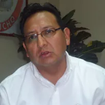 CONTADOR. Richard Prado Ramos, aspirante a gobernador regional de Ayacucho por el Movimiento Hatun Tarpuy.
