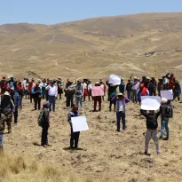 DEMANDA. Los comuneros de Huini Coroccohuayco, que forma parte del pueblo originario K'ana, han presentado una acción de amparo para conocer el EIA.