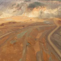 MINA. Imagen que muestra el impacto ambiental de la mina de ferroníquel instalado en la localidad guatemalteca de El Estor.