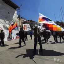 PROTESTAS. Los días 5 y 6 de septiembre se realizó un paro en el que participaron empleados de la región.