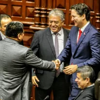 NUEVO CARGO. Daniel Salaverry, electo presidente del Congreso de la República para el período legislativo 2018 - 2019. 
