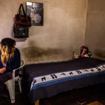 SIN ALBERGUES. Aquí vivió una menor de edad trans en situación de explotación sexual porque el Estado no pudo conseguirle un refugio. 