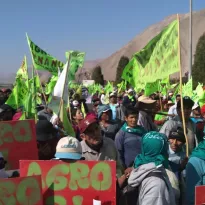 HUELGA. El paro indefinido en el Valle de Tambo continúa pese a la suspensión temporal de la licencia al proyecto minero.