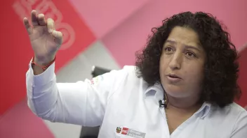 Fabiola Muñoz, ministra del Ambiente