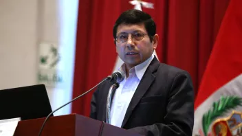Edmer Trujillo, ministro de Transportes