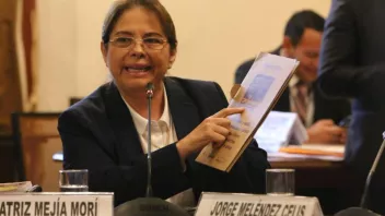 Beatriz Mejía, candidata al Congreso