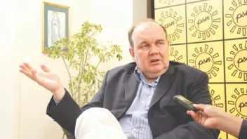 Rafael López Aliaga, secretario general de Solidaridad Nacional