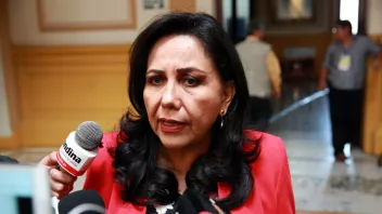 Gloria Montenegro, ministra de la Mujer y Poblaciones Vulnerables 