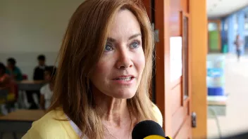Marilú Martens, exministra de Educación