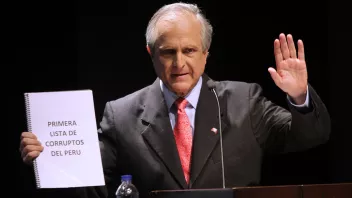 Francisco Diez Canseco, presidente del Consejo por la Paz