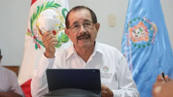 Pedro Bogarín, gobernador regional de San Martín 