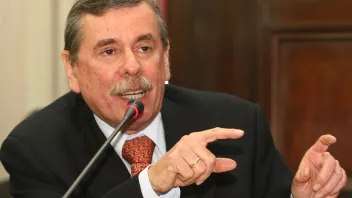 Fernando Rospigliosi, candidato al Congreso por Fuerza Popular. 