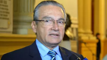 Alejandro Aguinaga, congresista de la República. 